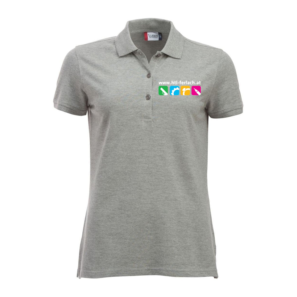 Marion Polo Damen – Grey Melange