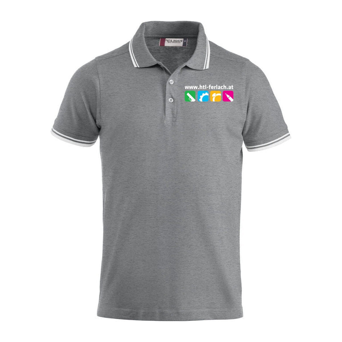 Amarillo Polo – Grey Melange
