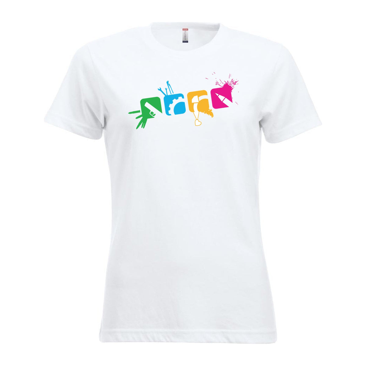 New Classic T-Shirt Damen – White