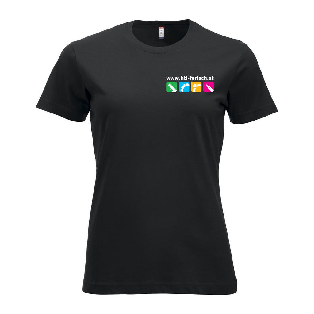 New Classic T-Shirt Damen – Black