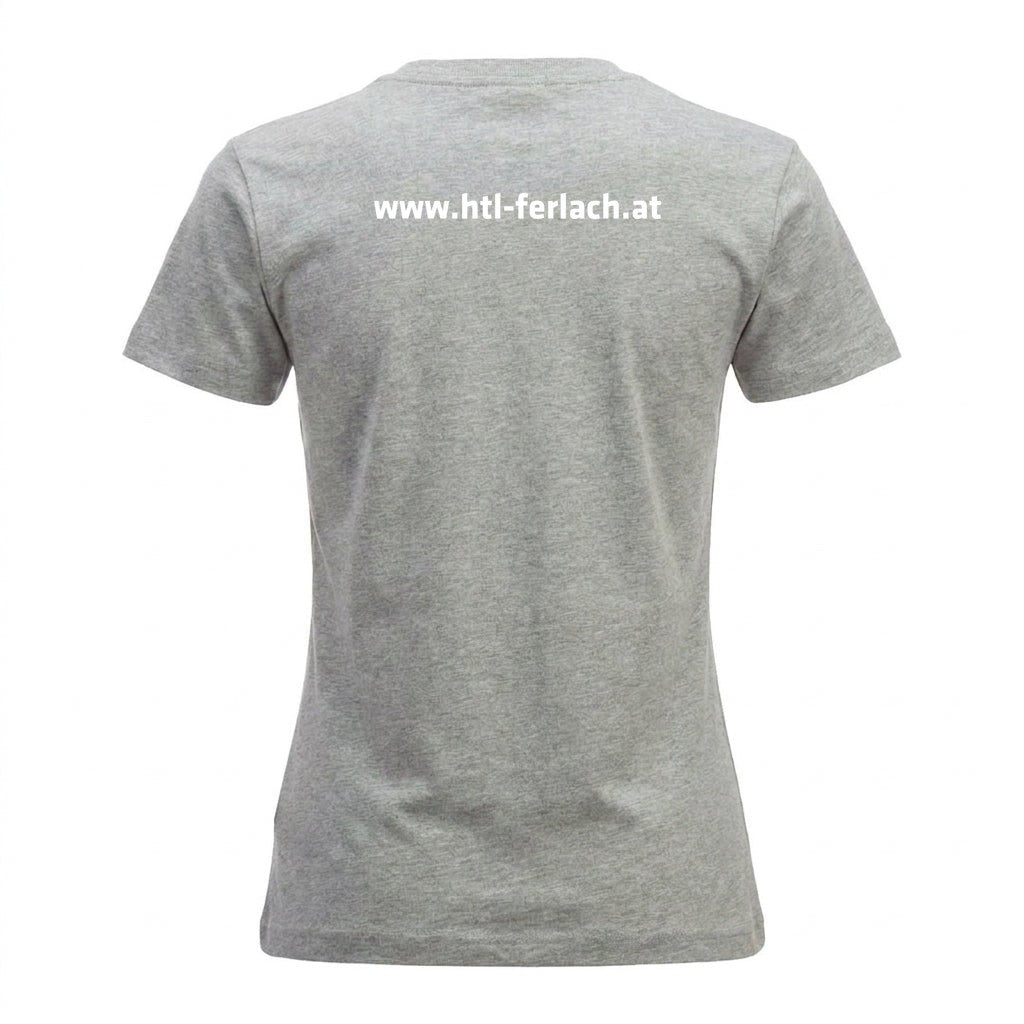 New Classic T-Shirt Damen – Grey Melange