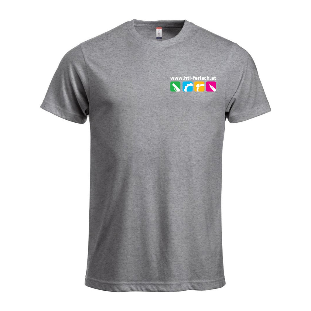 New Classic T-Shirt Herren – Grey Melange