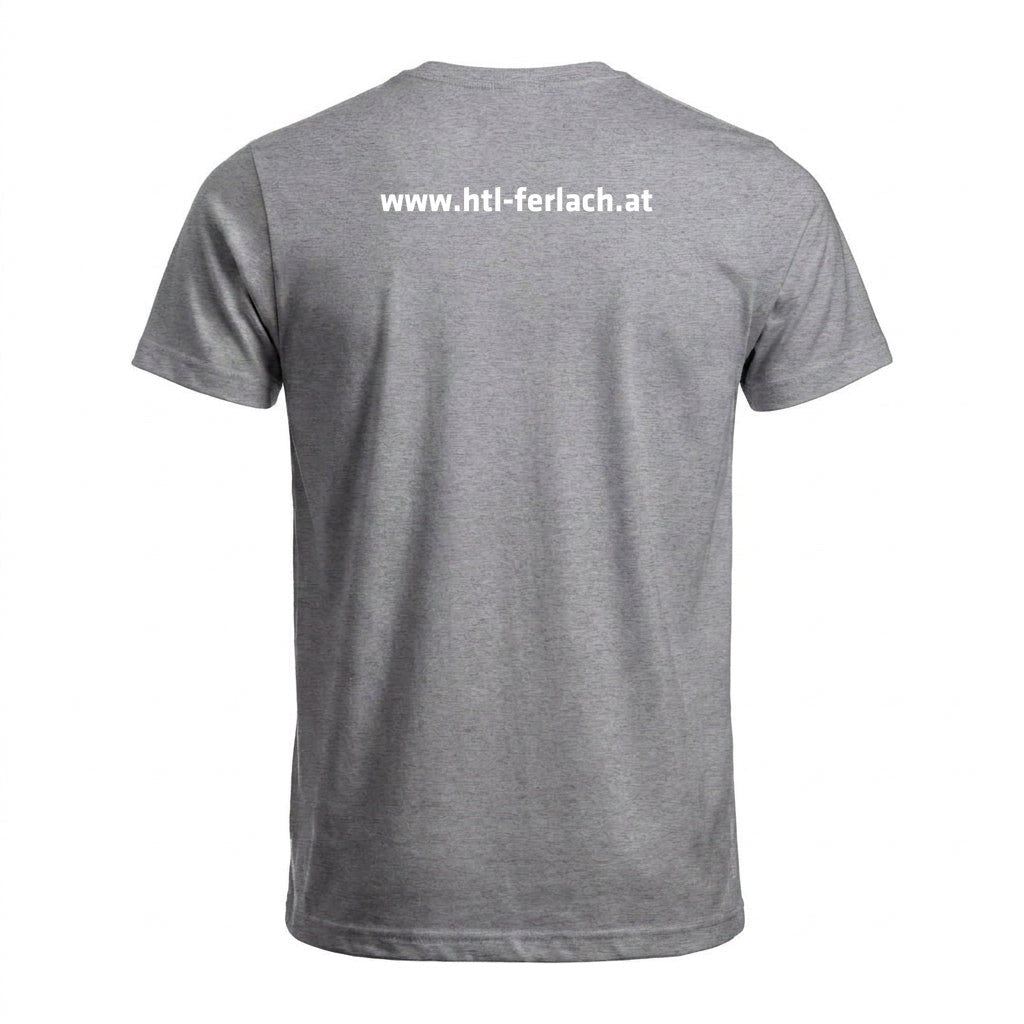 New Classic T-Shirt Herren – Grey Melange