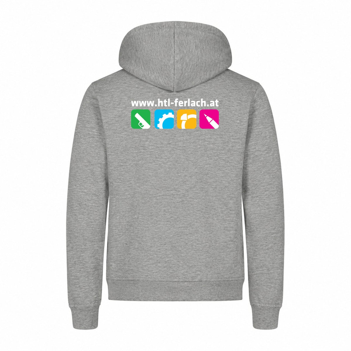 Precise Hoodie – Grey Melange