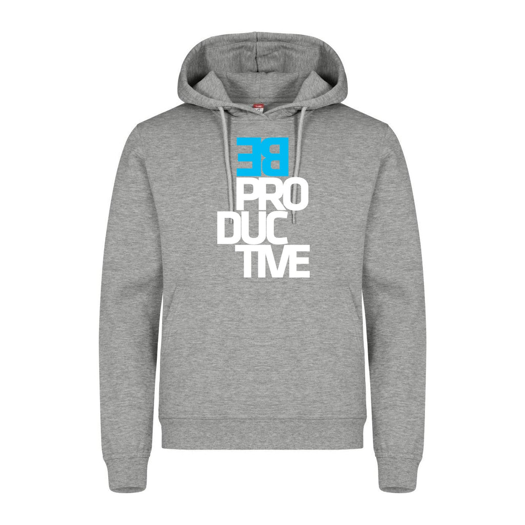Productive Hoodie – Grey Melange