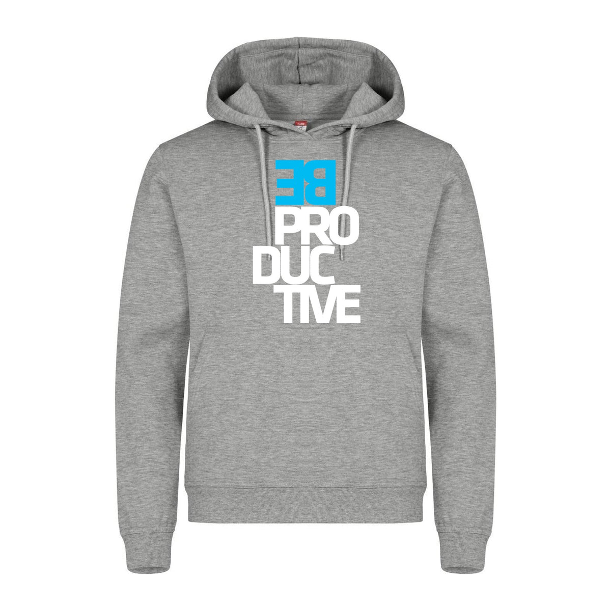Productive Hoodie – Grey Melange