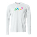 Basic T-Shirt langarm Herren – White